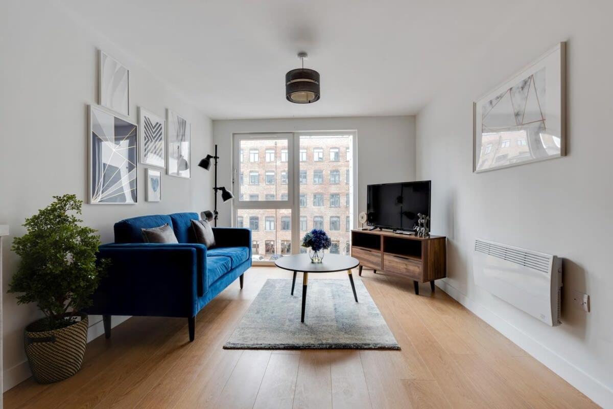 1 Bed Modern Apartment In A Converted Mill Leeds  Bagian luar foto